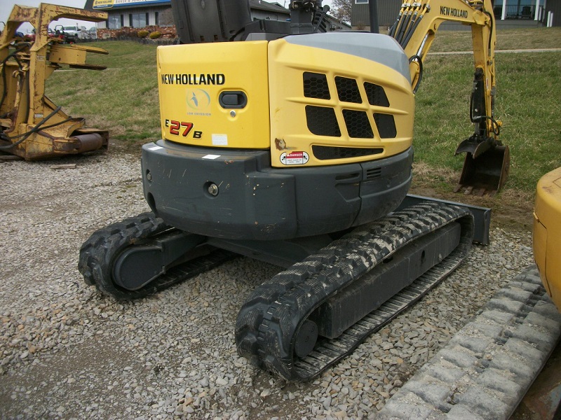 2014 new holland e27b excavator at baker & sons equipment in ohio