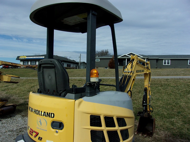 2014 New Holland E27B excavator for sale at Baker & Sons Equipment in Lewisville, Ohio.