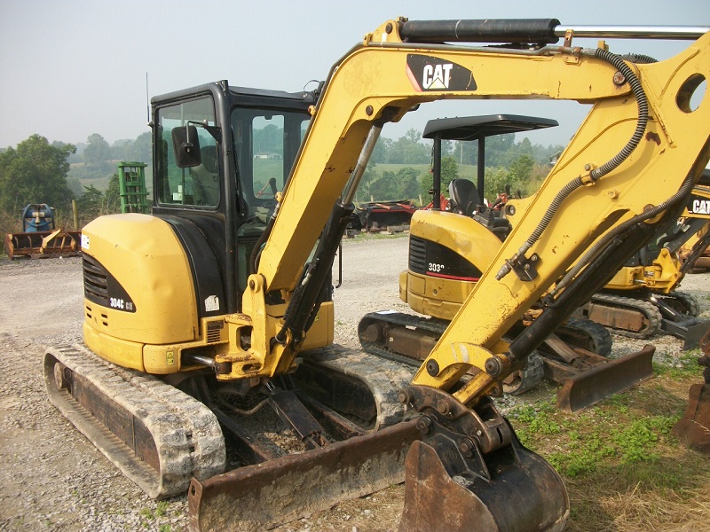 2009cat 304c cr excavator in stock at baker and sons equipment in ohio