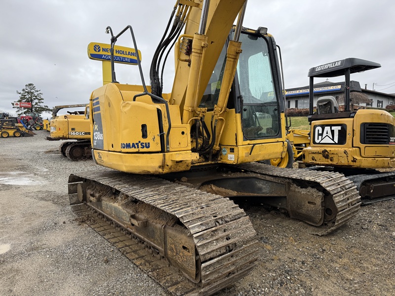 2008 Komatsu excavator at Baker and Sons Equipment in Ohio
