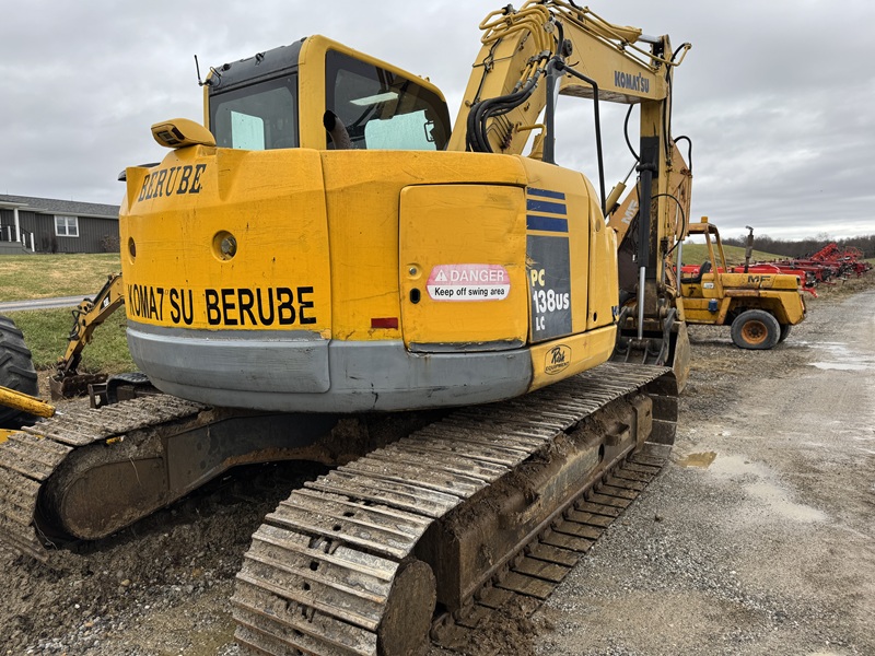 2008 Komatsu excavator at Baker and Sons Equipment in Ohio