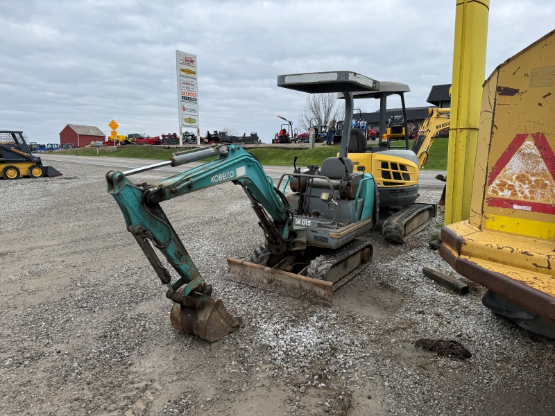 Used Kobelco SK015 excavator at Baker & Sons Equipment in Ohio