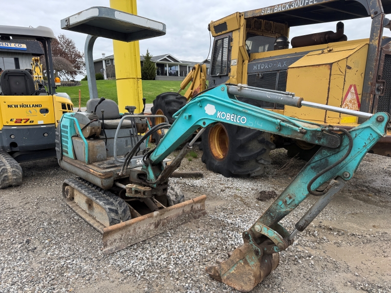 Used Kobelco SK015 excavator at Baker and Sons Equipment in Ohio