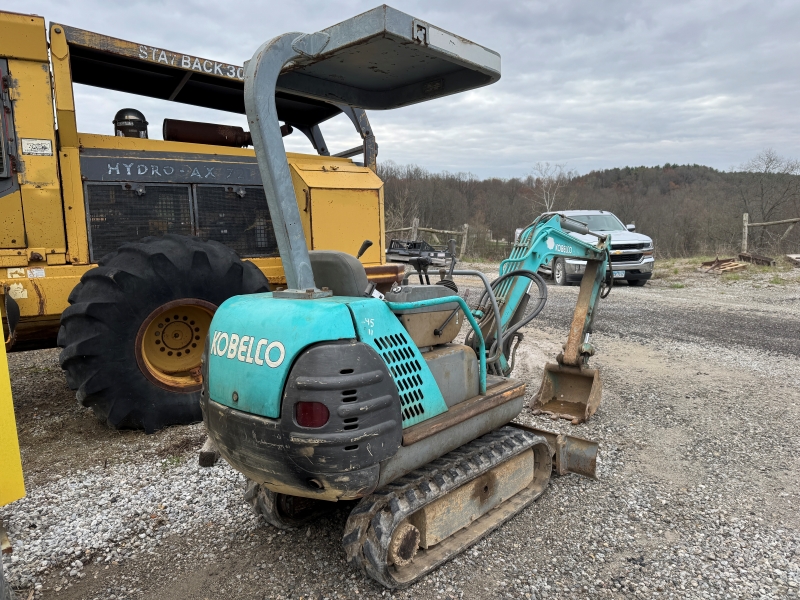 Used Kobelco SK015 excavator at Baker and Sons Equipment in Ohio