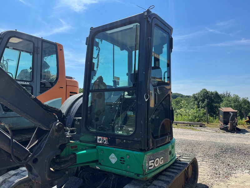 2018 John Deere 50G excavator at Baker & Sons Equipment in Ohio