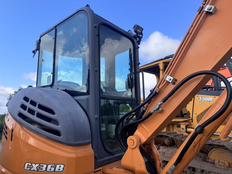 2017 Case CX36B excavator at Baker & Sons Equipment in Ohio