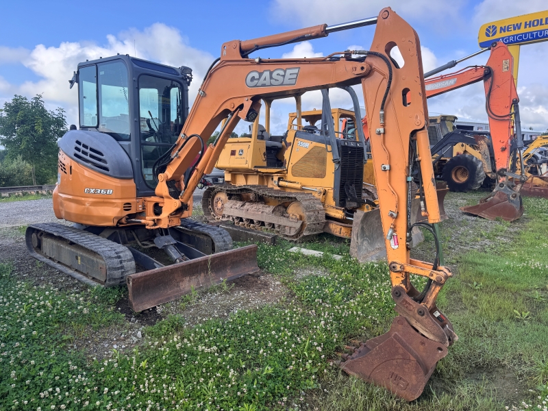 2017 Case CX36B excavator at Baker & Sons Equipment in Ohio