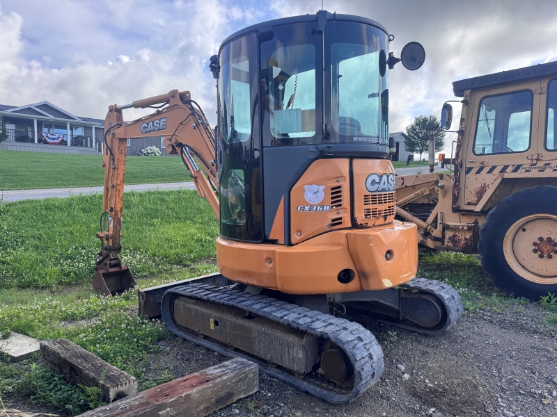 2017 Case CX36B excavator at Baker & Sons Equipment in Ohio