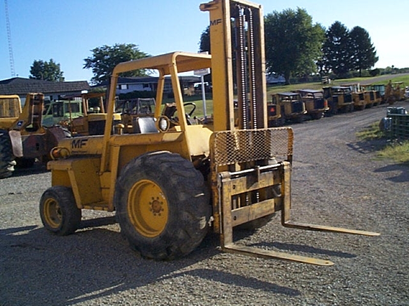 1977 Massey Ferguson 6500 forklift in stock at Baker & Sons Equipment in Ohio