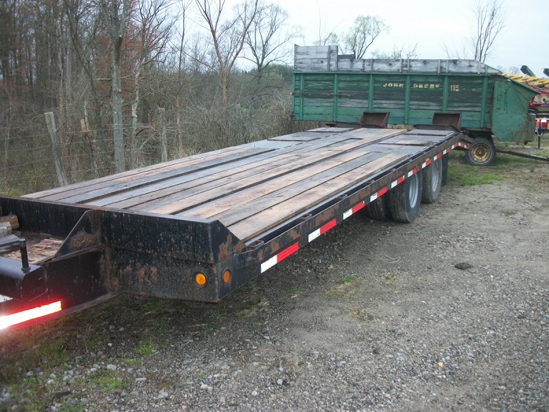 2012 Pitts TA12 tag along trailer in stock at Baker & Sons Equipment in Lewisville, Ohio