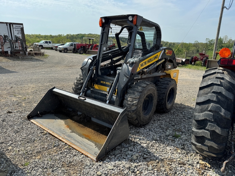 2017 New Holland L218 skidsteer for sale at Baker & Sons Equipment in Lewisville, Ohio