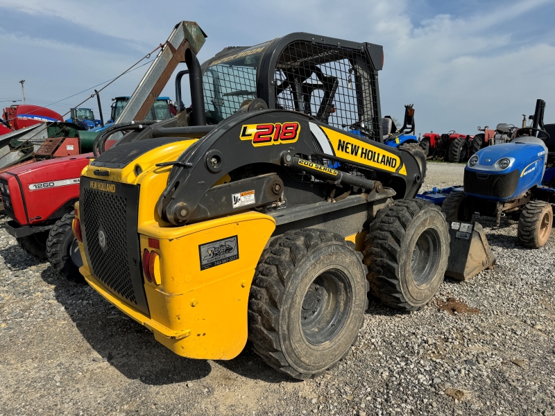 2017 New Holland L218 skidsteer for sale at Baker & Sons Equipment in Lewisville, Ohio