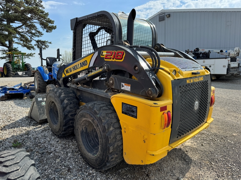 2017 New Holland L218 skidsteer for sale at Baker & Sons Equipment in Lewisville, Ohio