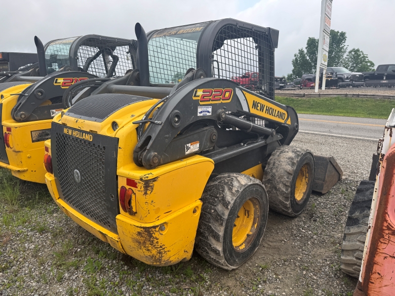 2014 New Holland L220 skidsteer for sale at Baker & Sons Equipment in Ohio