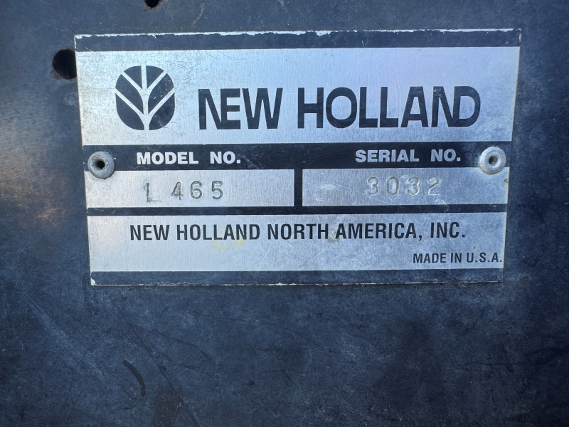 1997 New Holland L465 skidsteer for sale at Baker & Sons Equipment in Ohio