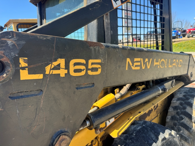 1997 New Holland L465 skidsteer for sale at Baker & Sons Equipment in Ohio