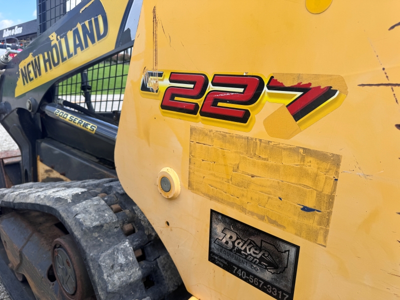 2017 New Holland C227 skidsteer in stock at Baker & Sons Equipment in Ohio