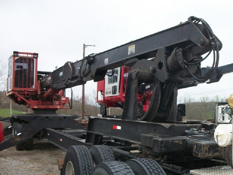 2010 Hood 24000 knuckleboom log loader at Baker & Sons Equipment in Ohio