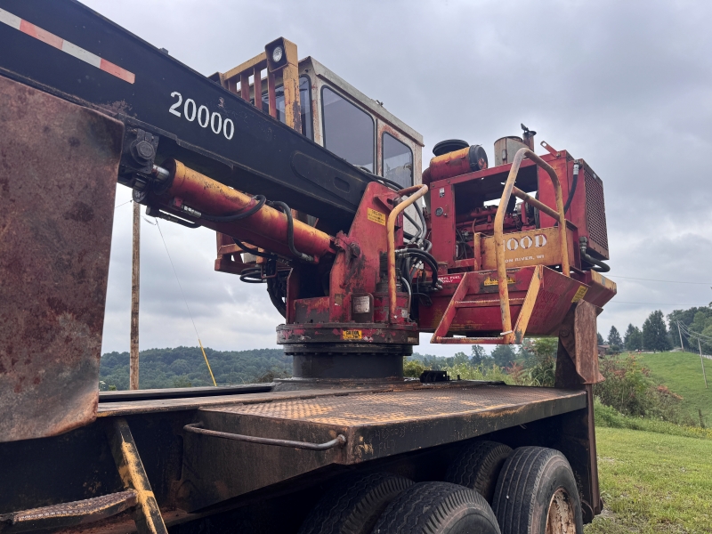 2002 Hood 20000 knuckleboom loader in stock at Baker & Sons Equipment in Ohio