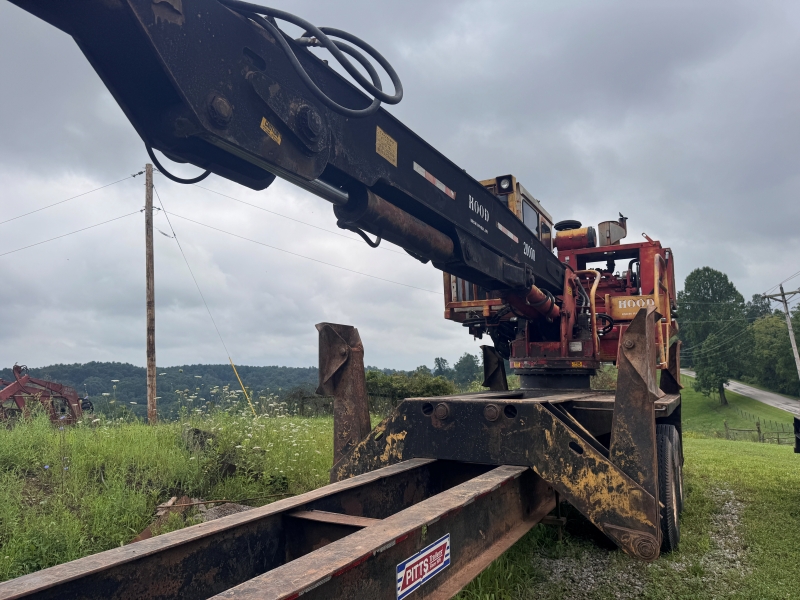 2002 Hood 20000 knuckleboom loader in stock at Baker & Sons Equipment in Ohio