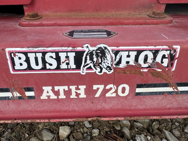 Used Bush Hog ATH720 finish mower for sale at Baker & Sons Equipment in Ohio