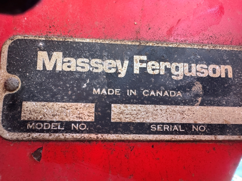 Used Massey Ferguson 41 sickle bar mower for sale at Baker & Sons Equipment in Ohio