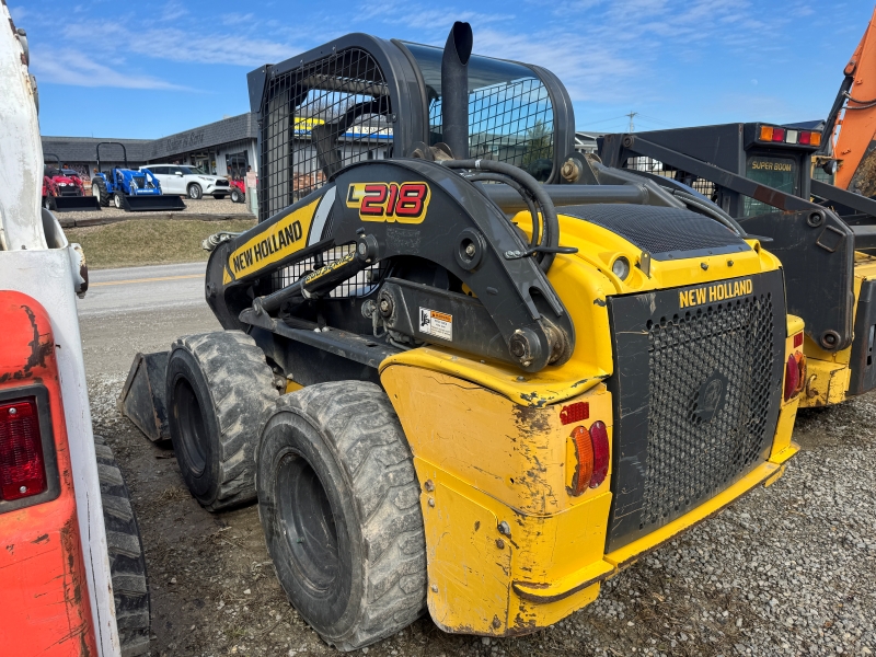 2017 New Holland L218 skidsteer in stock at Baker & Sons Equipment in Ohio