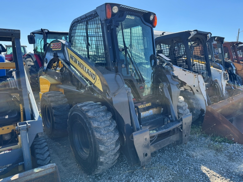 2015 New Holland L228 skidsteer in stock at Baker & Sons Equipment in Ohio