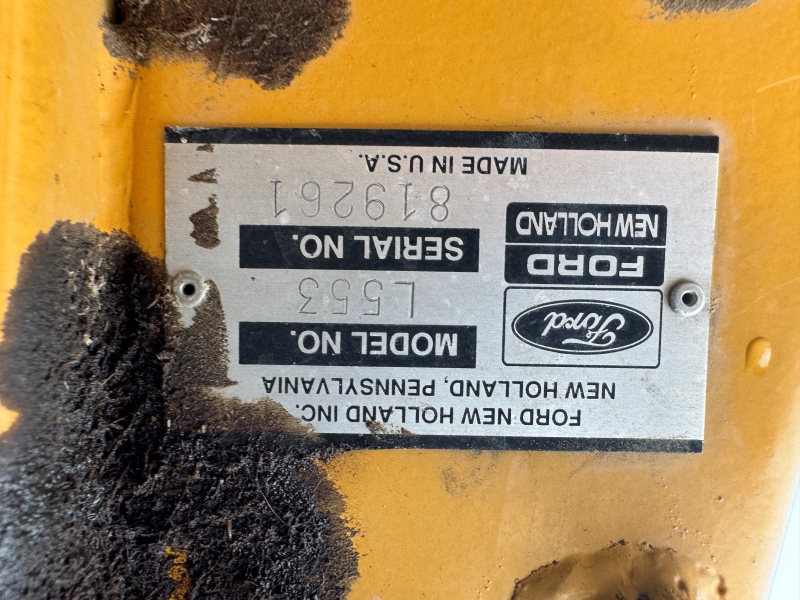 1992 New Holland L553 skidsteer in stock at Baker & Sons Equipment in Ohio