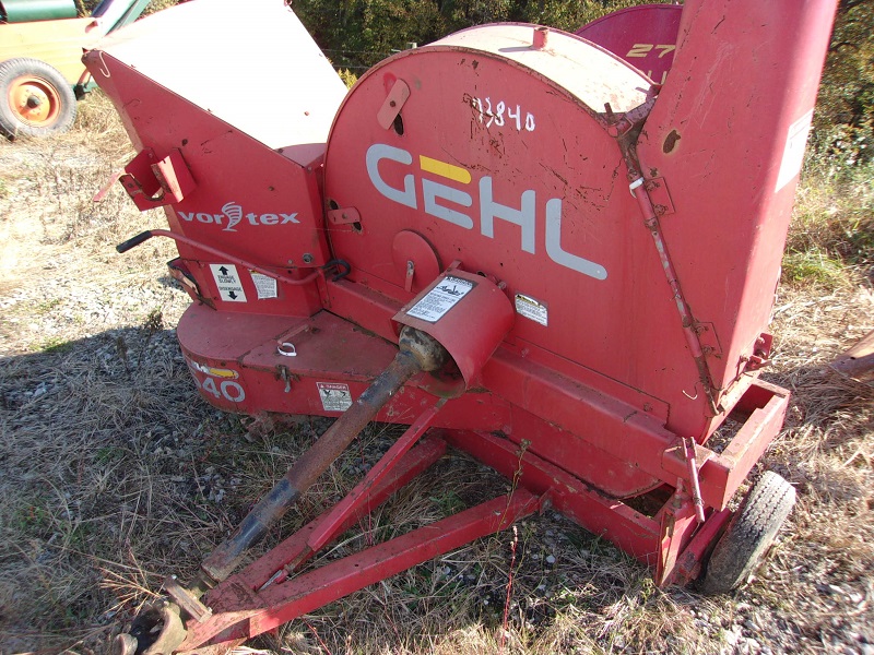 used Gehl FB1540 forage blower in stock at Baker & Sons Equipment in Ohio