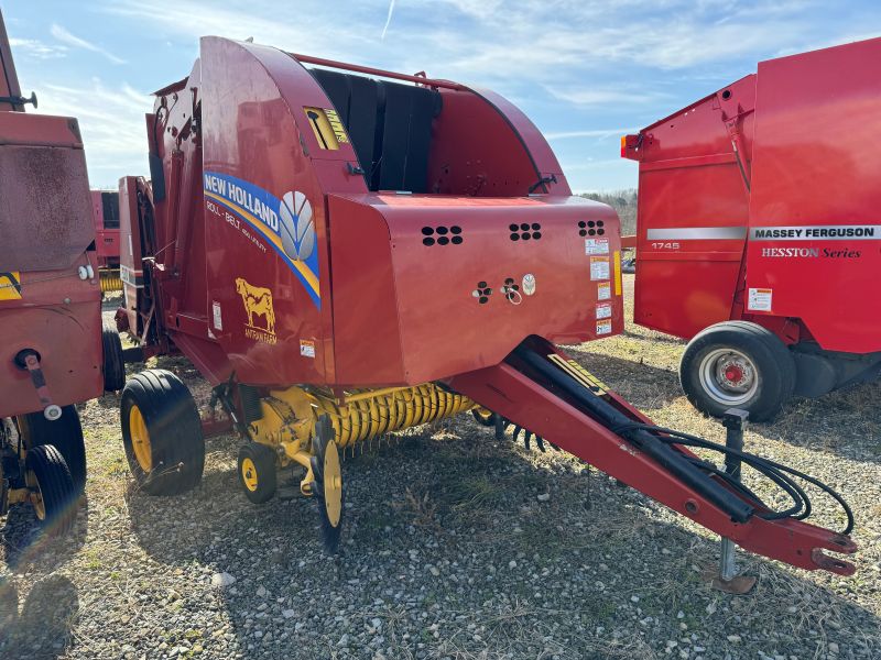 2011 New Holland RB450U round baler at Baker and Sons Equipment in Ohio