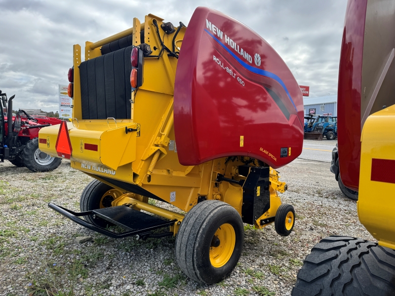2021 New Holland RB450 round baler at Baker and Sons Equipment in Ohio