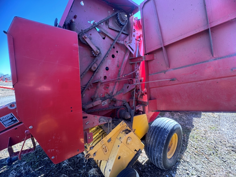 2002 New Holland 648 round baler for sale at Baker & Sons Equipment in Ohio