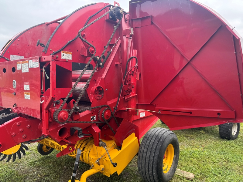 2011 New Holland RB450U round baler at Baker & Sons Equipment in Ohio