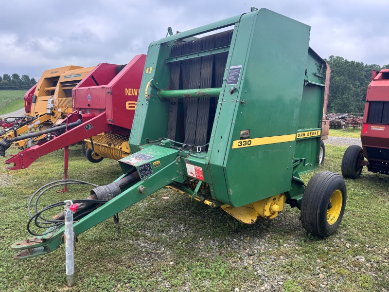 1986 John Deere 330 round baler at Baker & Sons Equipment in Ohio