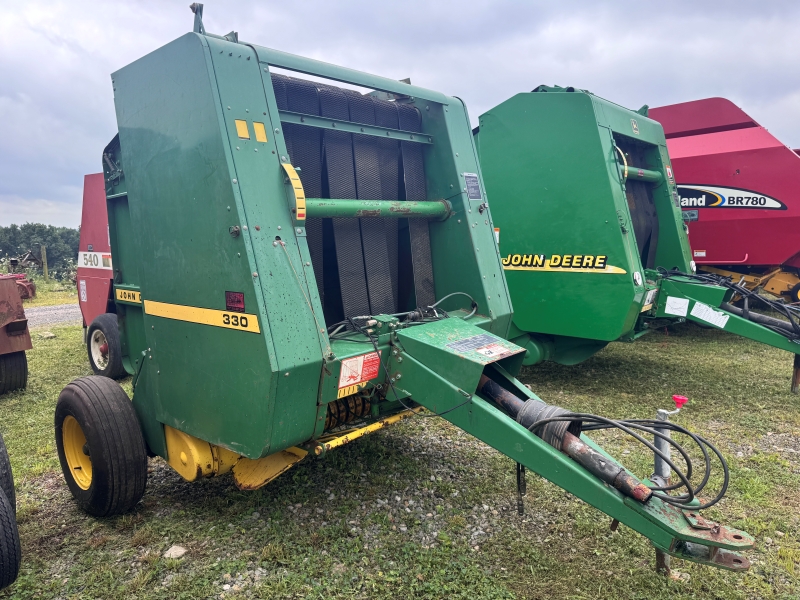 1986 John Deere 330 round baler at Baker & Sons Equipment in Ohio