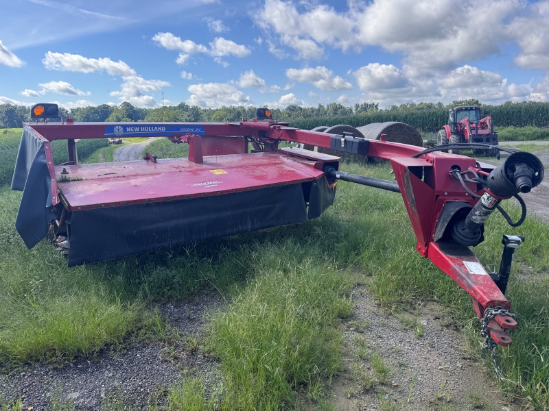 2022 New Holland 210R disc mower conditioner for sale at Baker and Sons in Ohio