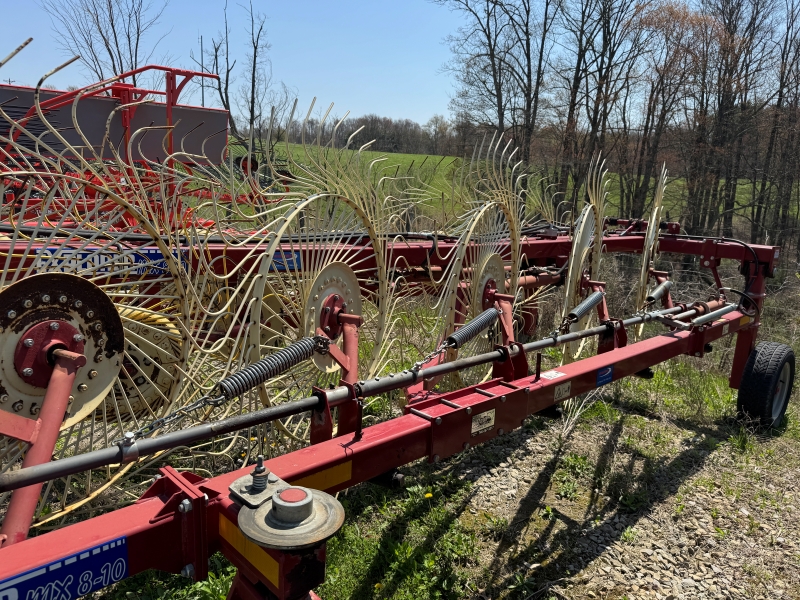 Used Sitrex MX10 rake in stock at Baker and Sons Equipment in Ohio