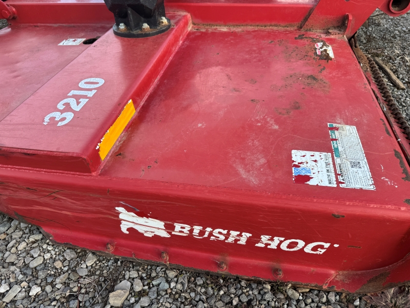 Used Bush Hog 3210 rotary mower for sale at Baker & Sons in Ohio