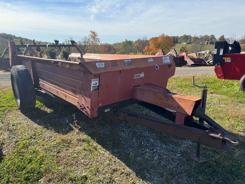 Used Case IH 550 manure spreader at Baker & Sons Equipment in Ohio