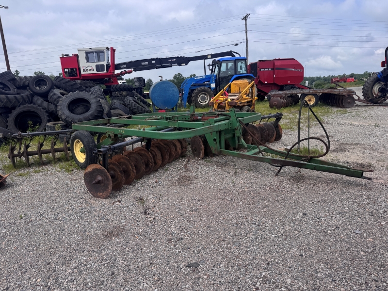 Used John Deere 110 disc for sale at Baker & Sons Equipment in Ohio