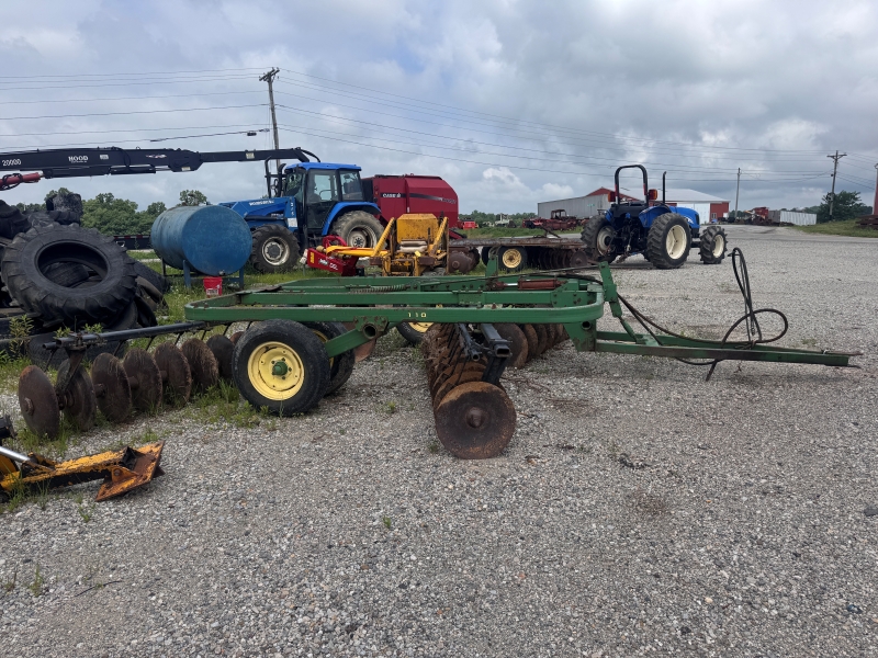 Used John Deere 110 disc for sale at Baker & Sons Equipment in Ohio