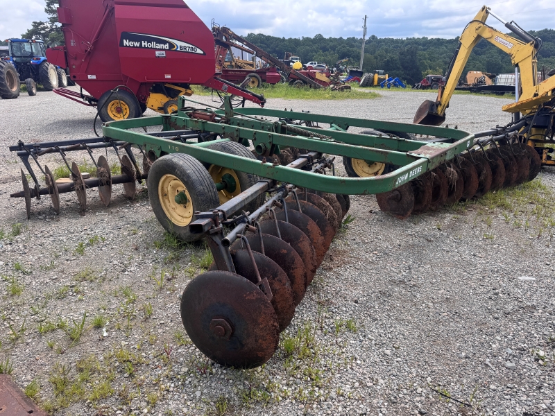 Used John Deere 110 disc for sale at Baker & Sons Equipment in Ohio