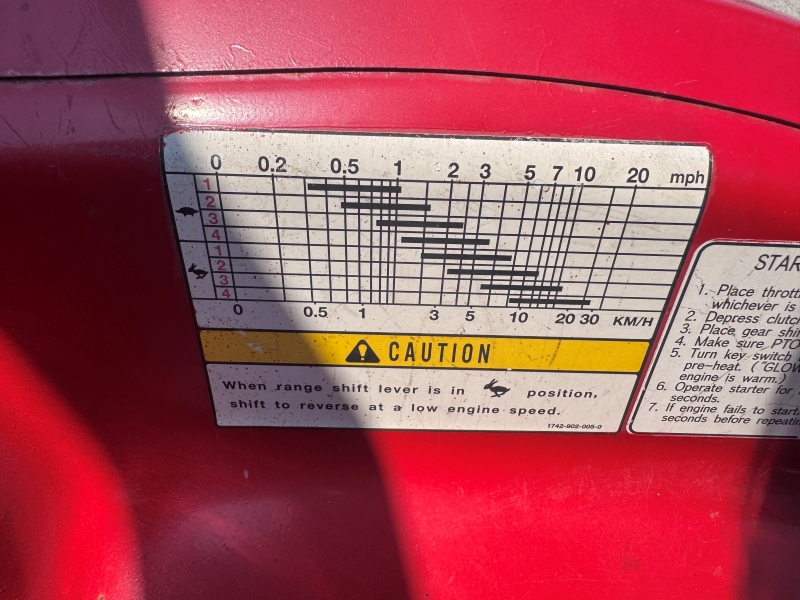 2004 Massey Ferguson 1533 tractor at Baker & Sons Equipment in Ohio