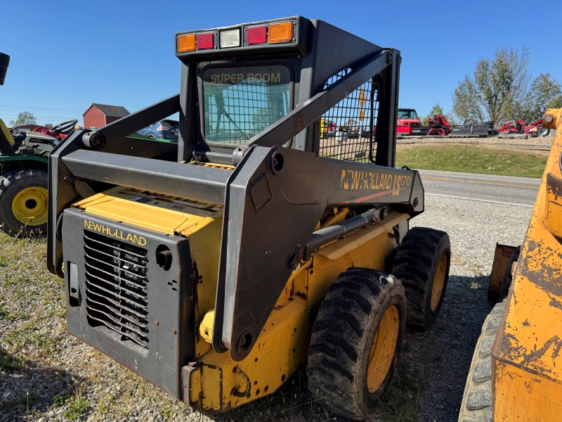 2001 New Holland LS170 skidsteer for sale at Baker and Sons Equipment in Ohio