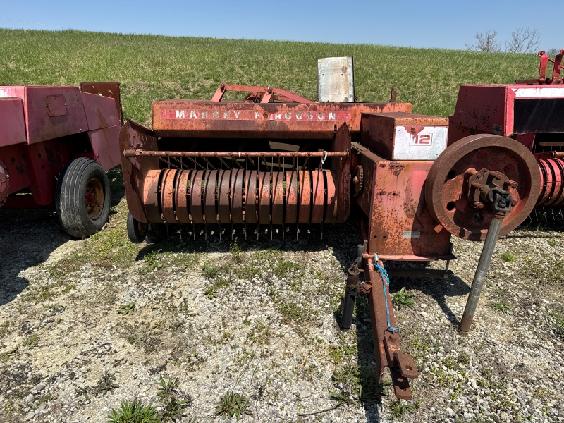 Used Massey Ferguson 12 square baler for sale at baker & sons in ohio