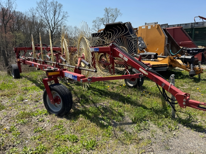 Used Sitrex MX10 rake in stock at Baker and Sons Equipment in Ohio