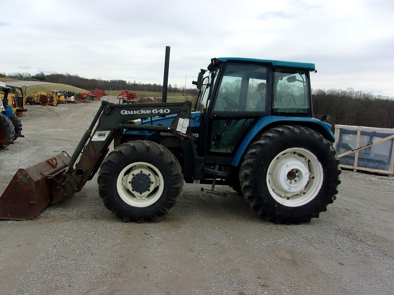 1998 New Holland 6635 tractor at Baker & Sons Equipment in Ohio