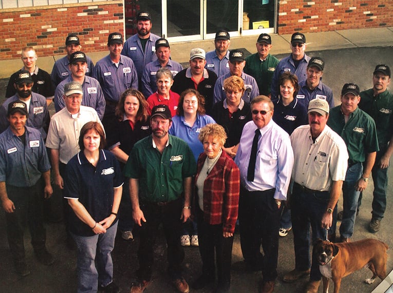 Baker and Sons team 50th Anniversary