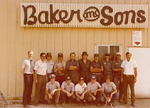 Baker and Sons service team